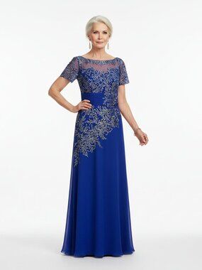 Cameron Blake royal blue dress, size 8, NEW WITH TAGS!